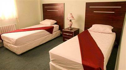 اتاق دو تخته تویین هتل بزرگ ملکشاه رامسر اتاق دو تخته تویین هتل بزرگ ملکشاه رامسر